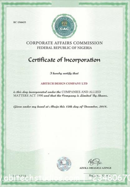 Certificate 2